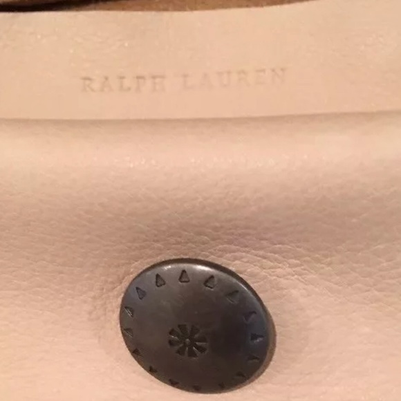 RALPH LAUREN Collection Western Line Clutch Bag Copper Silver Turquoise RARE! - Picture 6 of 8